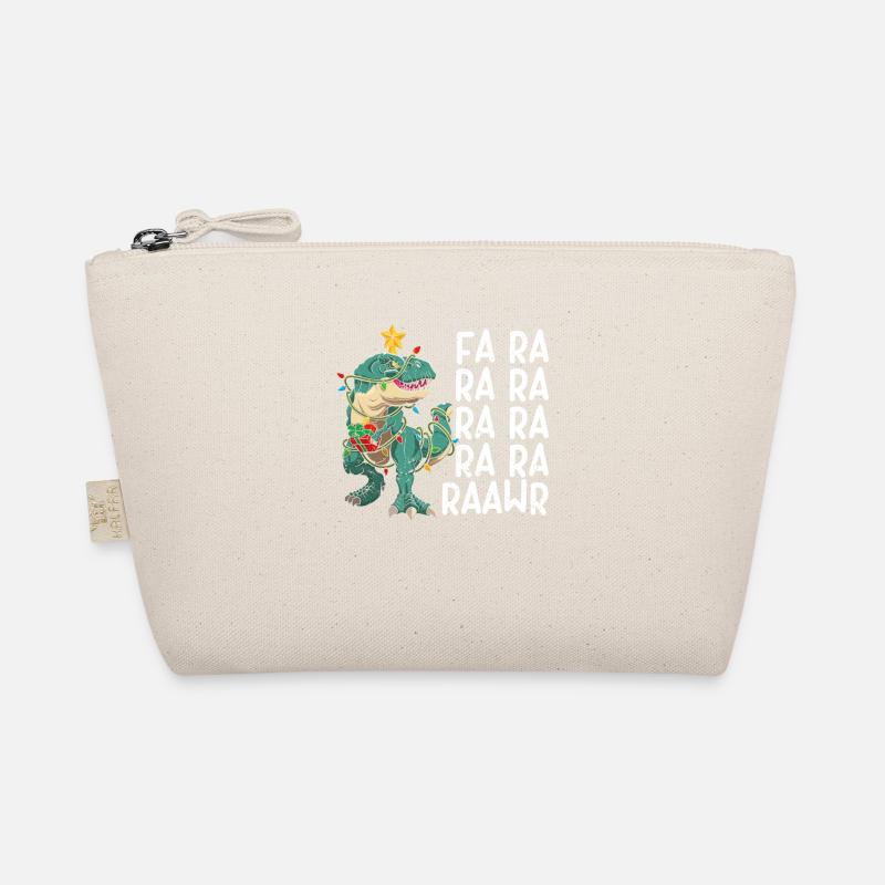 Dinosaur Fa Ra Ra Ra Rawr T-Rex Funny Organic Pouch
