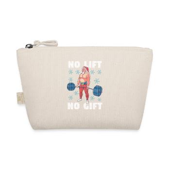 Christmas Pyjamas Workout Gym Santa Claus No - Organic Pouch - nature - Front