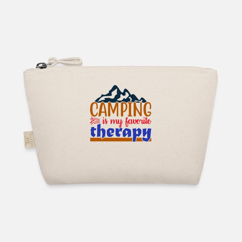 Camping Camper Nature funny saying Organic Pouch