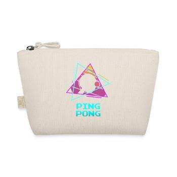Tennis de table de ping-pong classique rétro vintage - Trousse biologique - nature - Devant