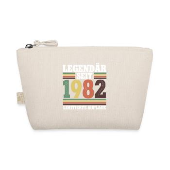 Legendär Seit 1982 Geburtstag - Bio-Täschchen - Natur - Vorne