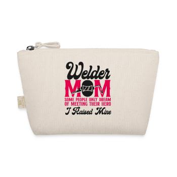 Welder Welding Mother Vintage - Bio-Täschchen - Natur - Vorne