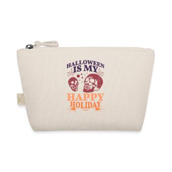 Halloween Is My Happy Holiday - Organic Pouch - nature - Front
