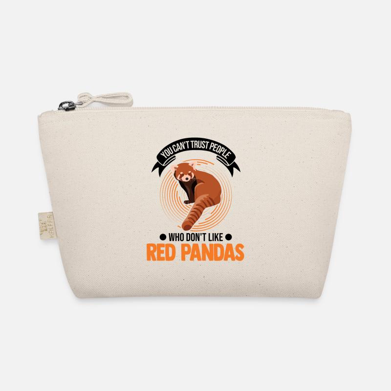 Red Panda Gift Cat Bear Organic Pouch