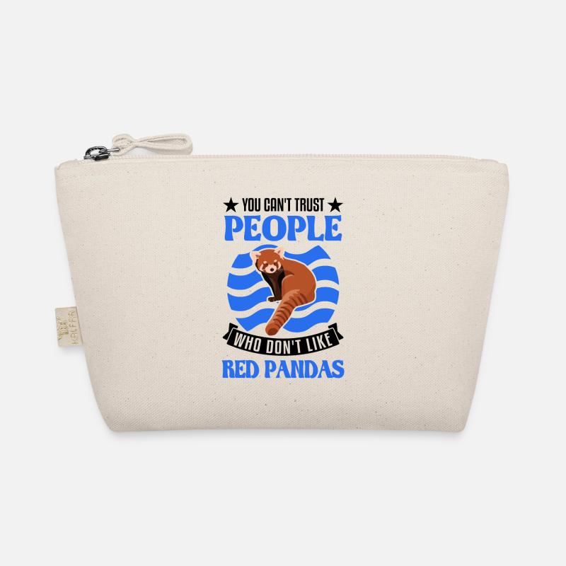 Red Panda Gift Cat Bear Organic Pouch