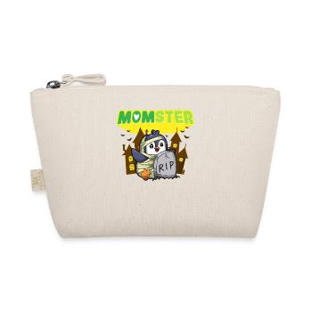 Momster Monster Mom Scary Halloween Mommy Costume - Bio-Täschchen - Natur - Vorne