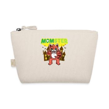 Momster Monster Mom Scary Halloween Mommy Costume - Bio-Täschchen - Natur - Vorne