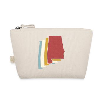 US State - Vintage Map Alabama - Organic Pouch - nature - Front