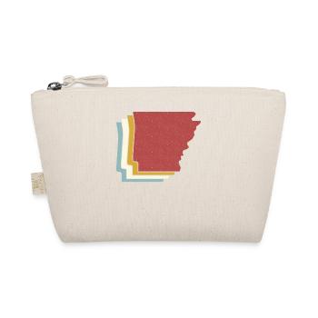 US State - Vintage Map Arkansas - Organic Pouch - nature - Front