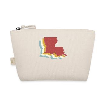 État des États-Unis - Carte vintage Louisiane - Trousse biologique - nature - Devant
