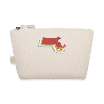 État des États-Unis - Carte vintage Massachusetts - Trousse biologique - nature - Devant