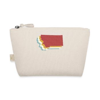 État des États-Unis - Carte vintage Montana - Trousse biologique - nature - Devant