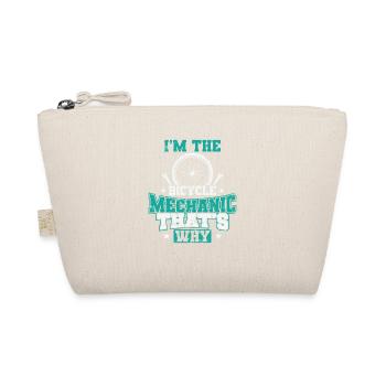 I'm the Bicycle Mechanic That's why Job - Organic Pouch - nature - Front