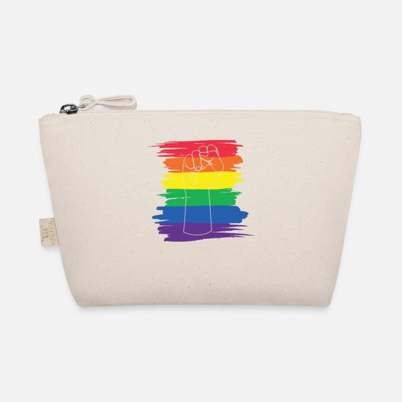 LGBTQ Nonbinary Coloré Rainbow Flag LGBTQ + Pride Trousse biologique