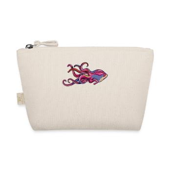Oktopus 8 arme Tentakeln Tintenfisch Fan Liebhaber - Bio-Täschchen - Natur - Vorne
