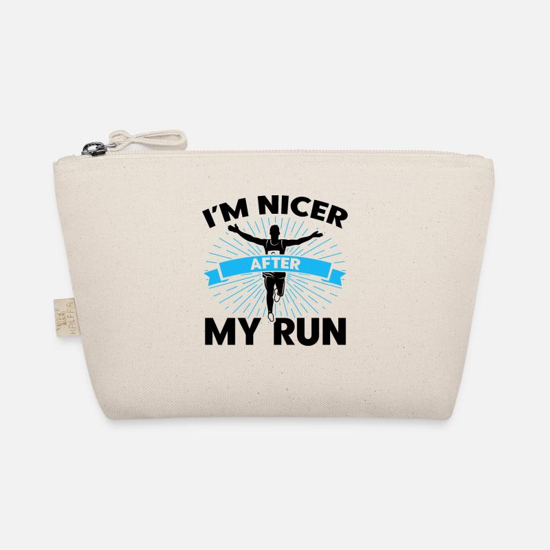 Running Runner Jogger Gift Organic Pouch