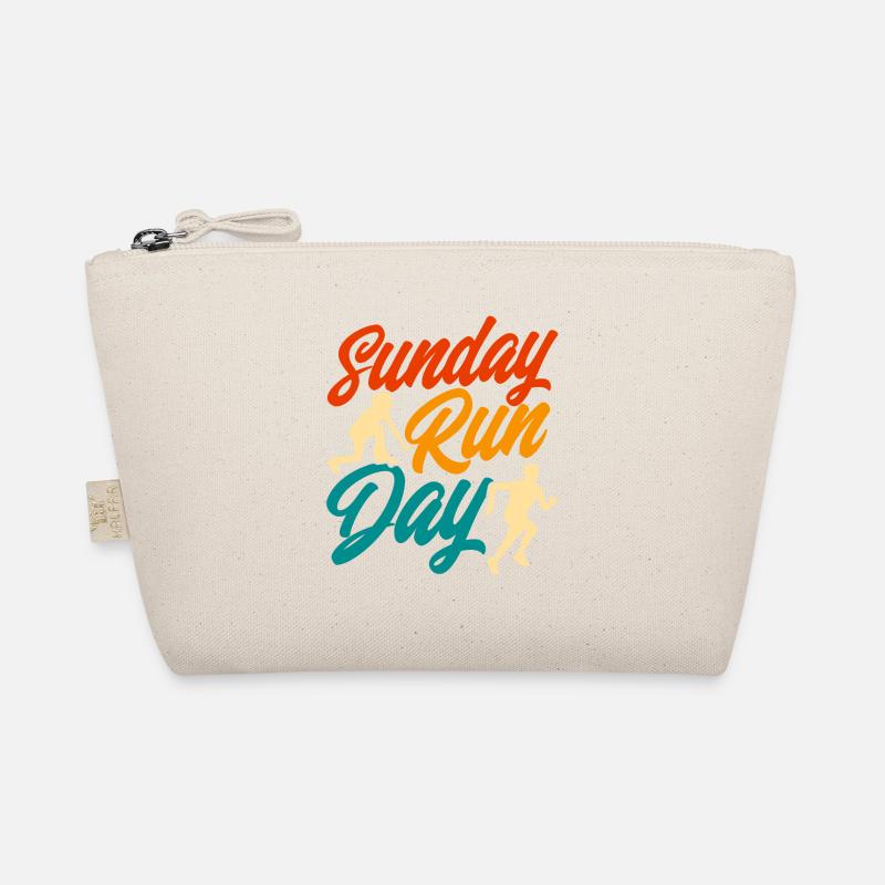 Jogging Runner Half Marathon Gift Organic Pouch