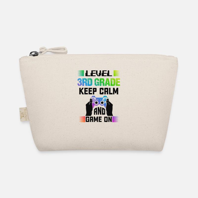 Level 3RD GRADE keep calm and game on Bio-Täschchen