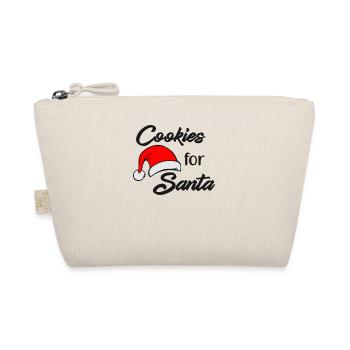 Cookies for Santa Claus Norwegian Pattern - Organic Pouch - nature - Front