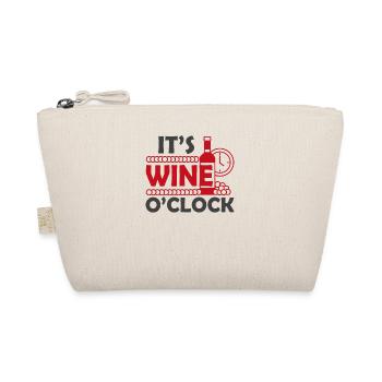 It's wine time - Organic Pouch - nature - Front