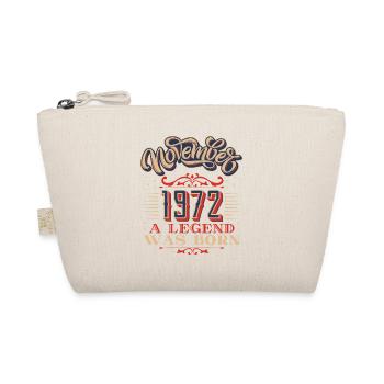 1972, birthday, November 1972, 11.1972, 11-1972 - Organic Pouch - nature - Front