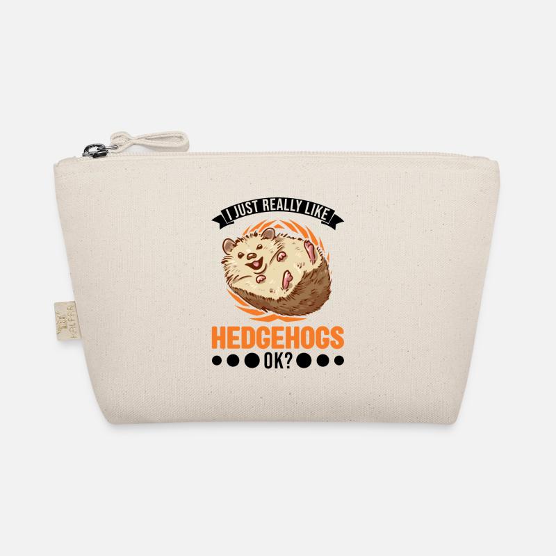 I just really like Hedgehogs Igel Bio-Täschchen