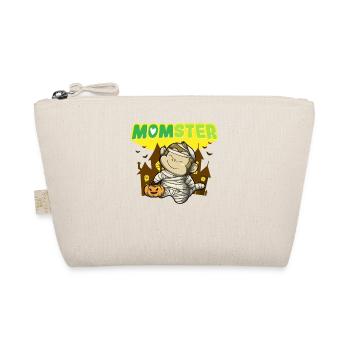 Momster Monster Mom Scary Halloween Mommy Costume - Bio-Täschchen - Natur - Vorne