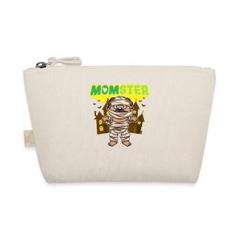 Momster Monster Mom Scary Halloween Mommy Costume - Bio-Täschchen - Natur - Vorne