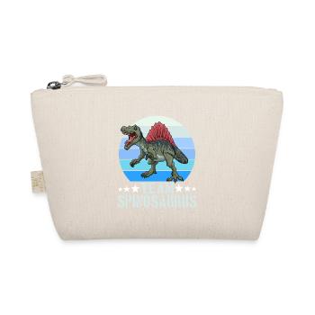 Team Spinosaurus Dinosaurier Dino - Bio-Täschchen - Natur - Vorne
