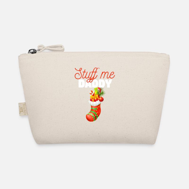 Freche Weihnachtswitze Stocking Dirty Xmas Stuff Bio-Täschchen