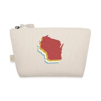 USA State - Vintage Map Wisconsin - Bio-Täschchen - Natur - Vorne