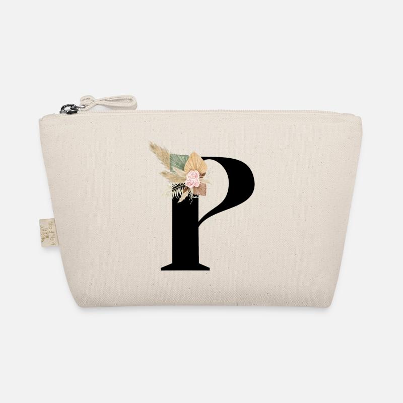 lettre P fleuris Trousse biologique
