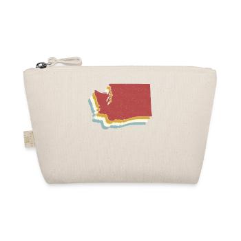État des États-Unis - Carte vintage Washington - Trousse biologique - nature - Devant