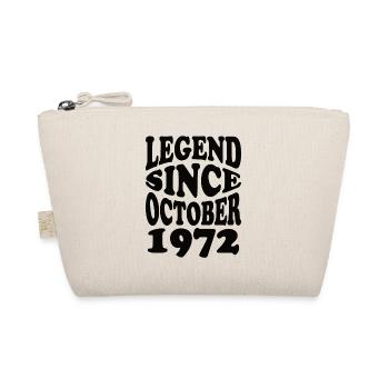 Original 1972 Jahrgang Vintage Retro Geburtstag - Bio-Täschchen - Natur - Vorne