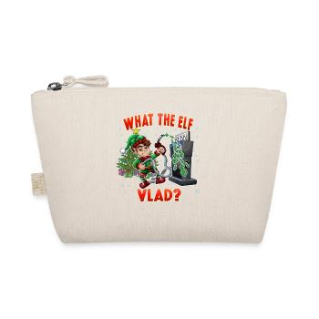What the Elf Vlad - Funny Xmas Humor 2022 - Organic Pouch - nature - Front