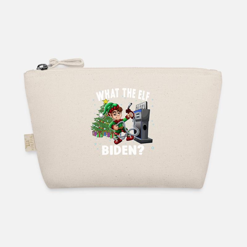 Biden What the Elf High Gas Prices Christmas Funny Organic Pouch