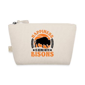 Buffalo Lucky Bison Water Buffalo - Organic Pouch - nature - Front