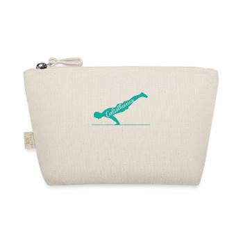 Handstand Calisthenics Fitness Workout - Organic Pouch - nature - Front