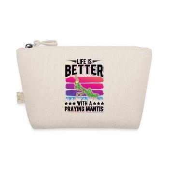 Praying mantis mantis mantis mantis - Organic Pouch - nature - Front