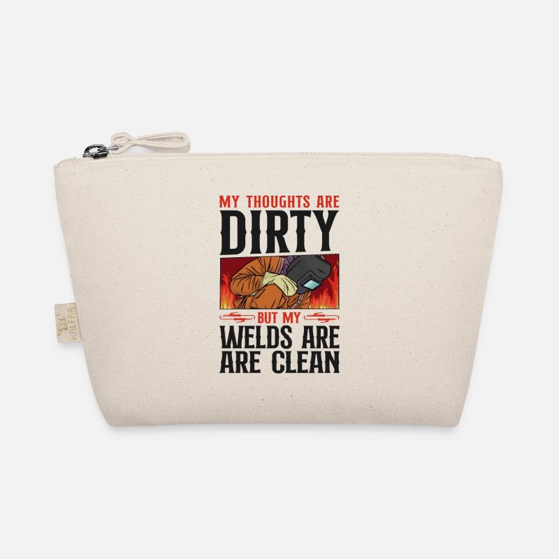 Welder Welding Vintage My Thoughts Bio-Täschchen