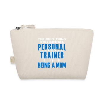 Fitness Workout Motivation Personal Trainer - Organic Pouch - nature - Front