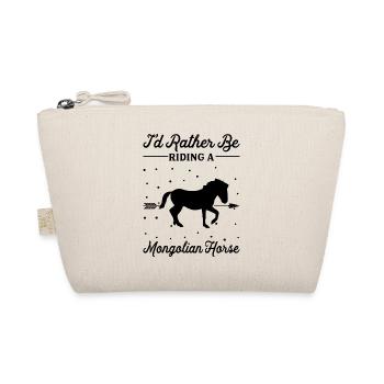Monter un cheval mongol - Trousse biologique - nature - Devant
