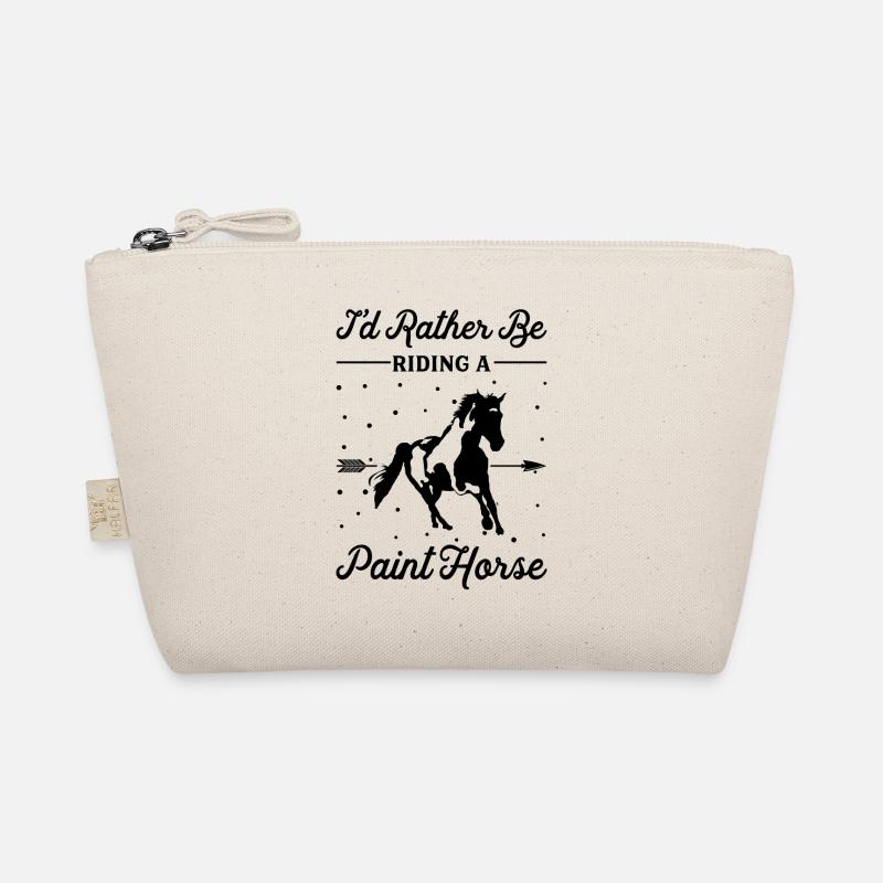 Reiten Eines Lackpferdes Bio-Täschchen