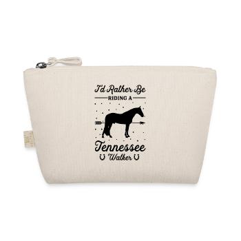 Riding a Tennessee Walker - Organic Pouch - nature - Front