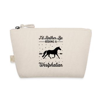 Monter sur un cheval westphalien - Trousse biologique - nature - Devant