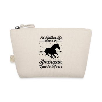 Monter un Quarter Horse américain - Trousse biologique - nature - Devant