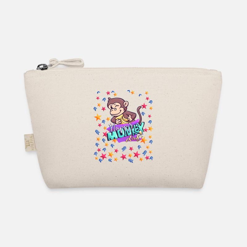 Happy Monkey Day Bio-Täschchen