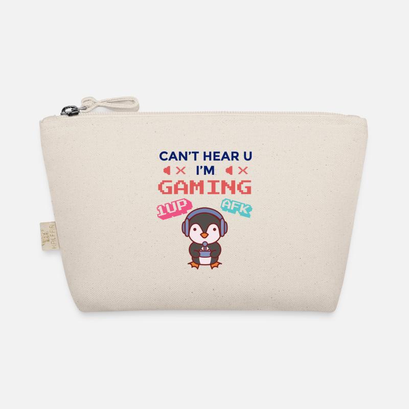 Gaming Penguin Organic Pouch