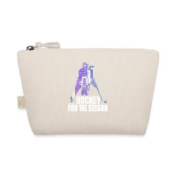 Motivational Season Of Pleasant Hockey Saying - Bio-Täschchen - Natur - Vorne
