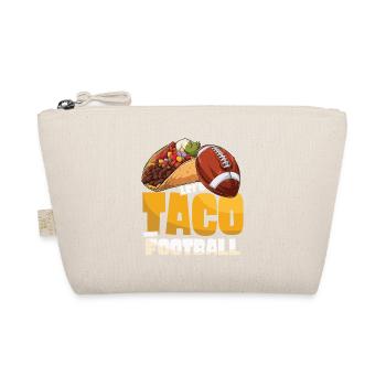 Taco Bout Football Match Day - Organic Pouch - nature - Front